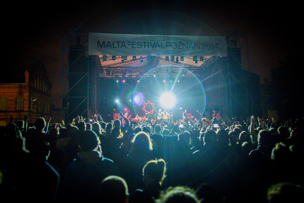Koncert Damona Albarna na Malta Festival Poznań 2014 / fot. Marcin Oliva Soto